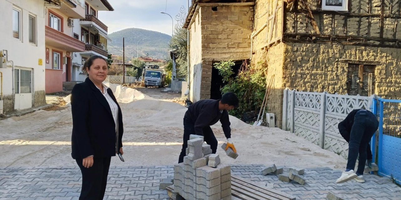 Bayırköy’de Caddeler Yenileniyor