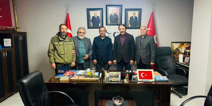Ertuğrul Ocağı Derneği’nden MHP’ye ziyaret