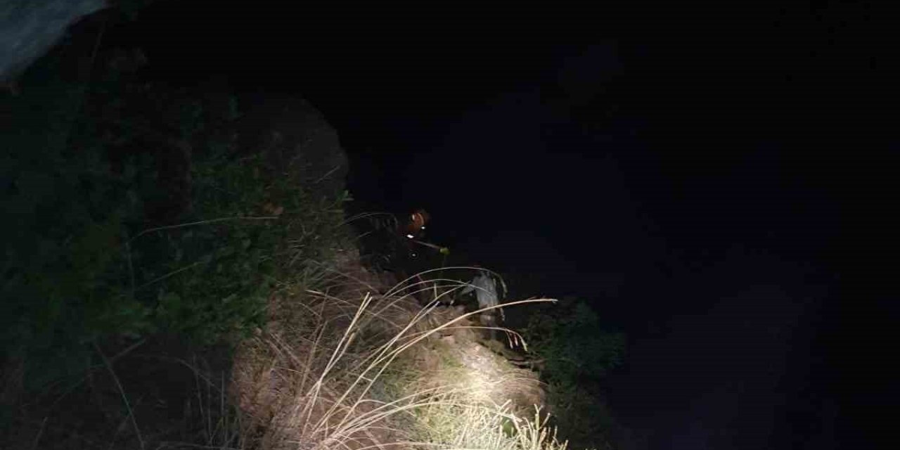 Ormanlık Alanda Mahsur Kalan Bir Kişi Kurtarıldı