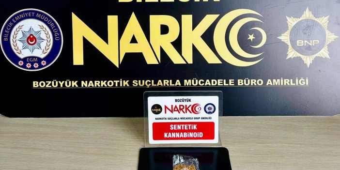 Pazaryeri’nde uyuşturucu operasyonu