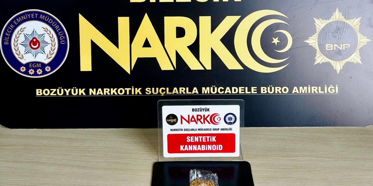 Pazaryeri’nde uyuşturucu operasyonu