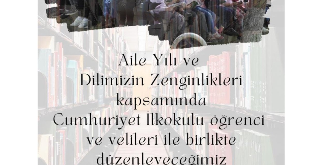 Bozüyük'te Kitap Okuma Etkinliği Yapılacak