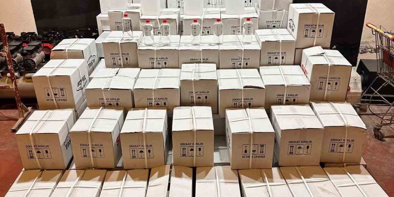 Bin 200 Litre Etil Alkol Ele Geçirildi