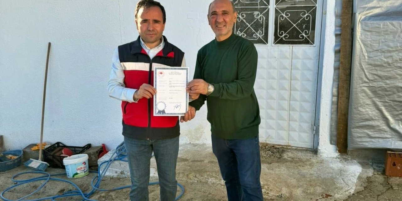 12 Bin Tavuk Kapasiteli İşletmeye Yumurta Paketleme Faaliyeti İçin Onay Belgesi