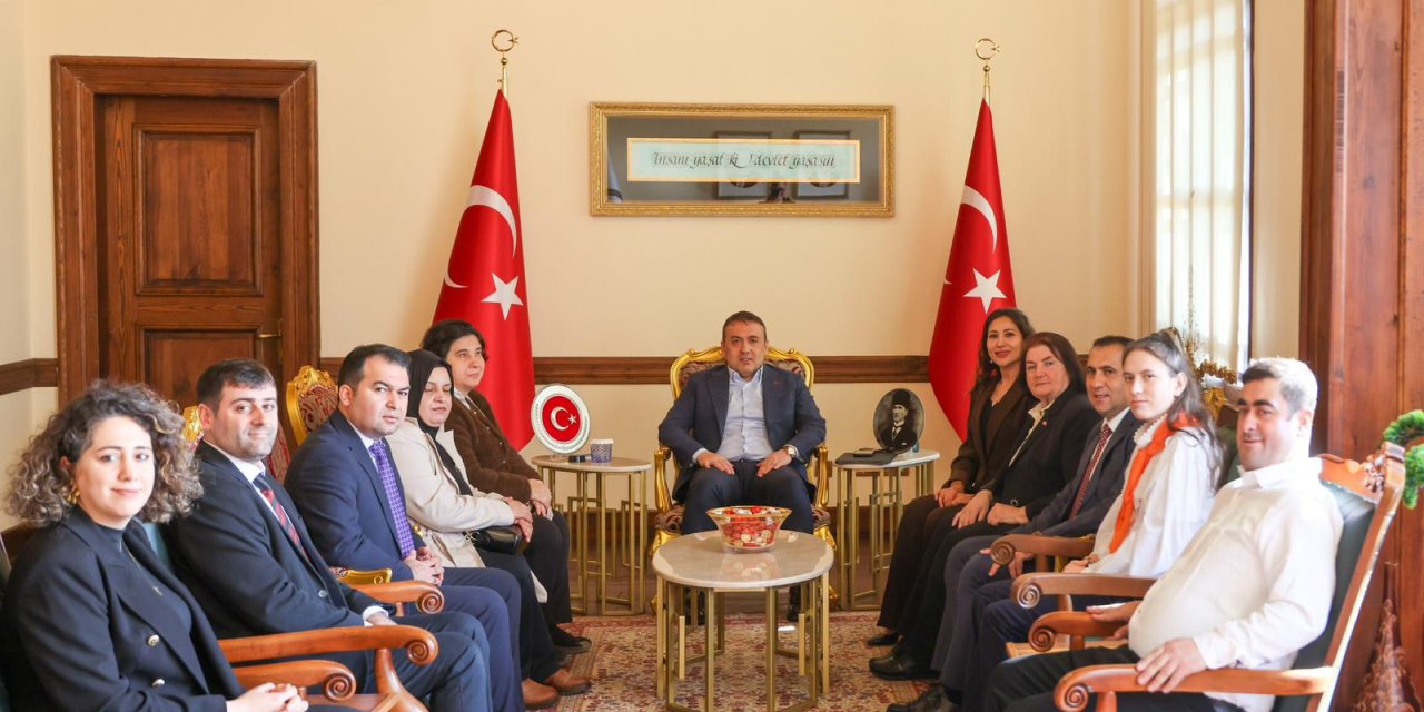 Engelli derneklerinden Vali Sözer’e ziyaret