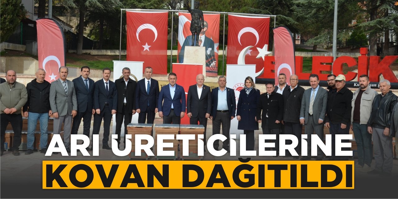 Arı Üreticilerine Kovan Dağıtıldı