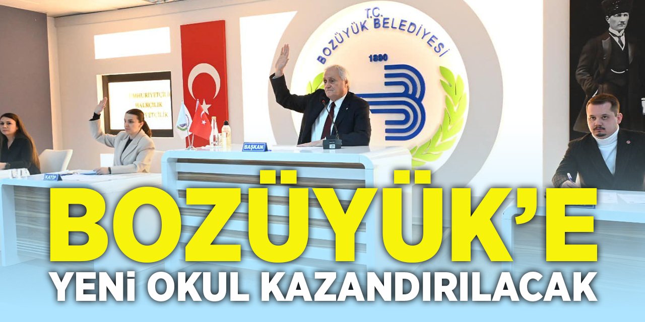 Bozüyük'e Yeni Okul Kazandırılacak