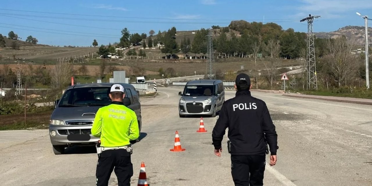 Yenipazar'da Trafik Denetimi!