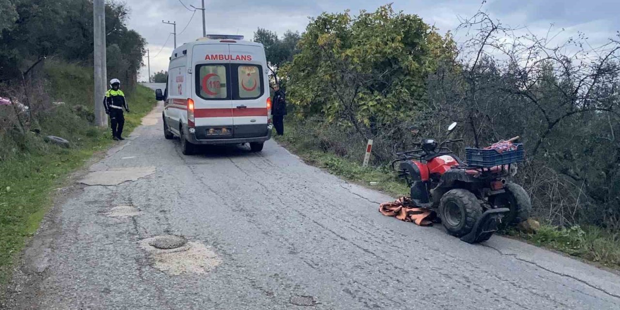 Atv Kazası: 1’i Ağır 2 Kişi Yaralandı