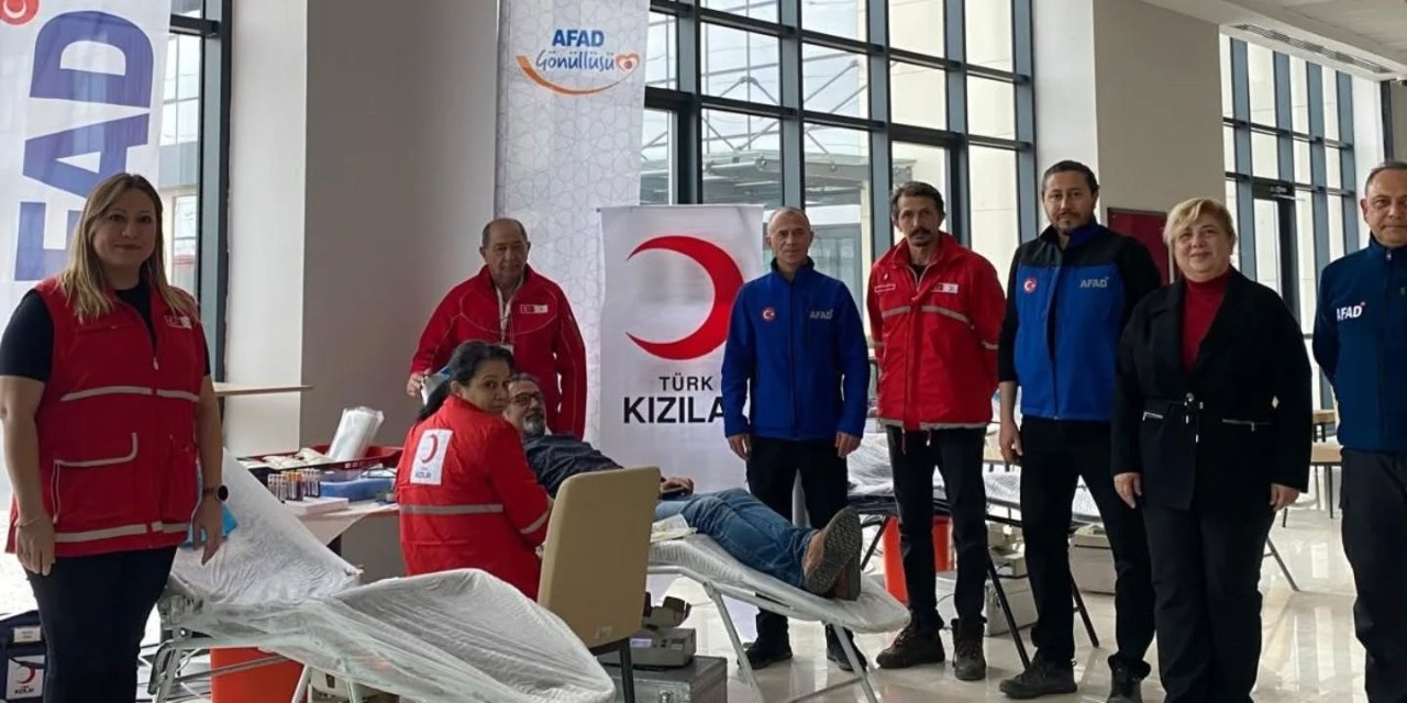 Afad’tan Kan Bağışına Destek