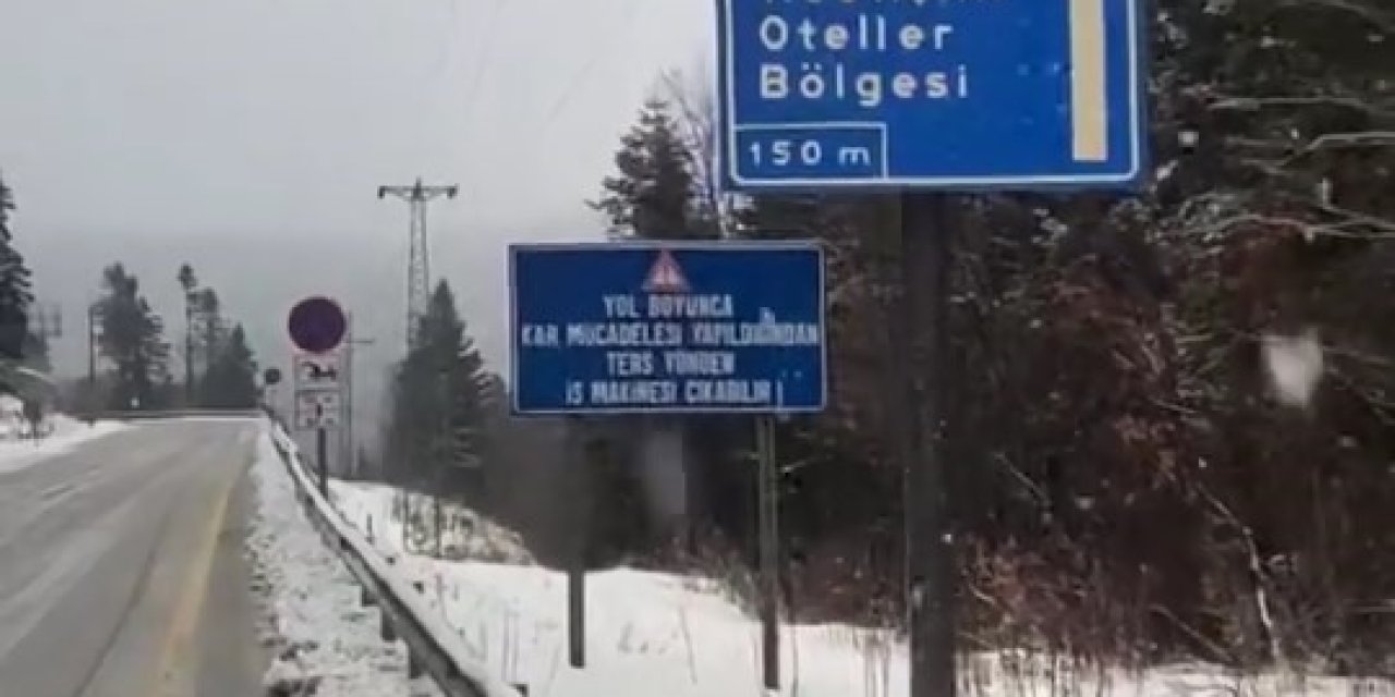 Uludağ’da Kar Yağışı