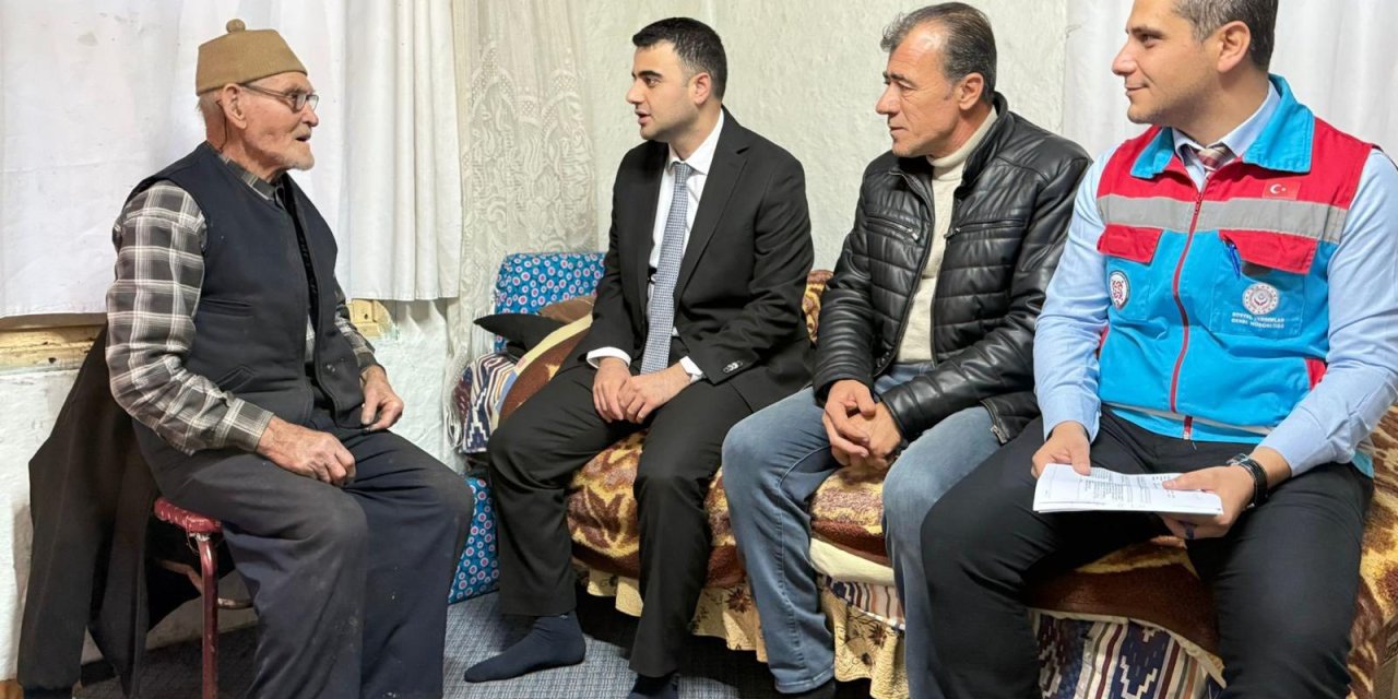 Kaymakam Kılıç'tan Hane Ziyaretleri