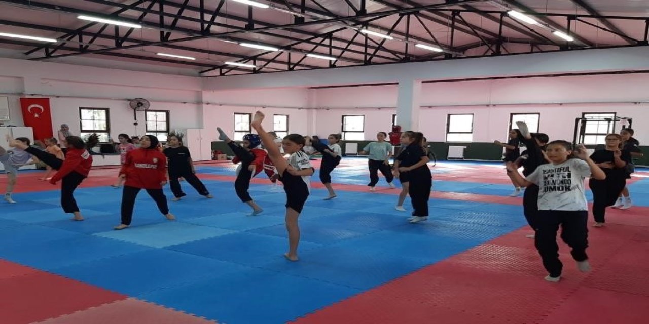 Taekwondo Antrenmanları Aralıksız Sürüyor