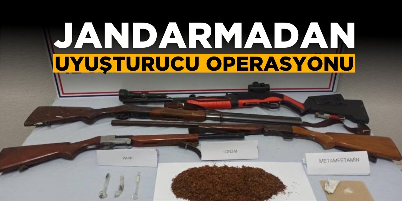 Jandarmadan Uyuşturucu Operasyonu!