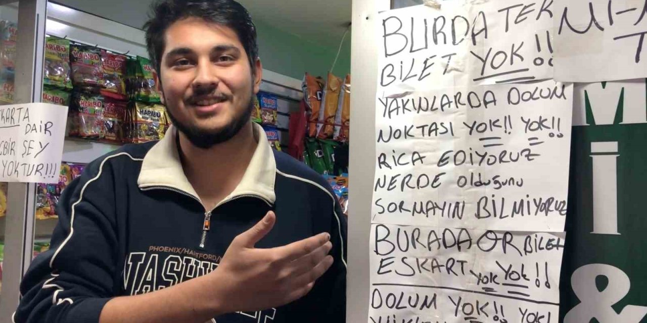 Market Sahibi, İşyerine Astığı Notla Gündem Oldu