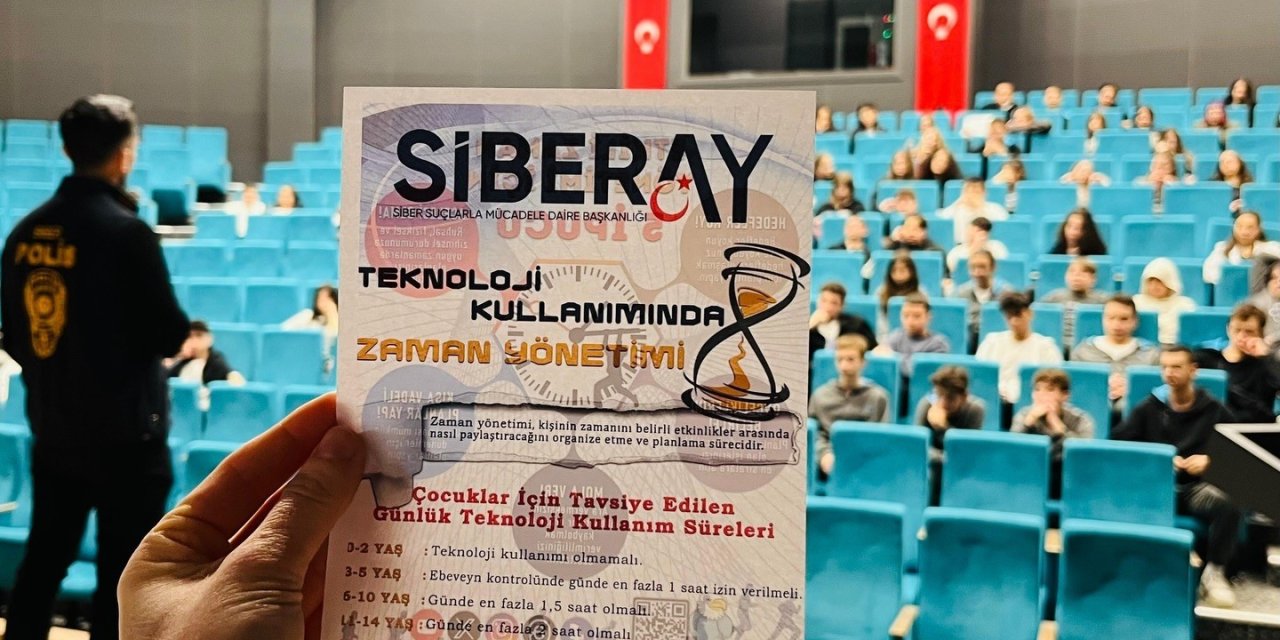 İl Emniyet Müdürlüğü’nden Öğrencilere Siber Farkındalık Semineri
