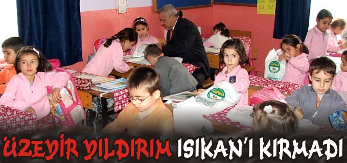 ÜZEYİR YILDIRIM, ISIKAN’IN RİCASINI KIRMADI