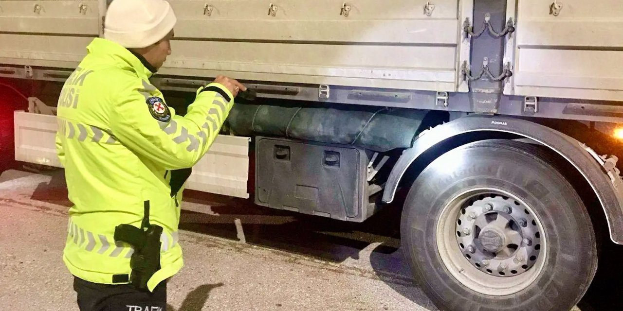 Ekiplerden kış lastiği denetimi