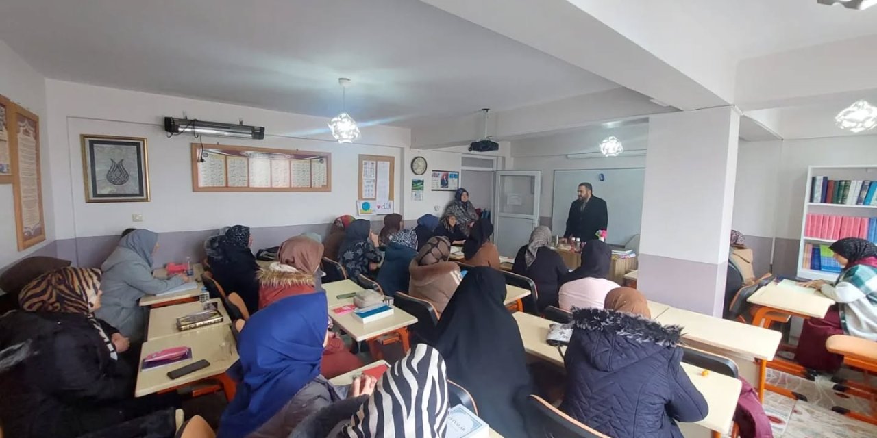Müftü Arpacı'dan Kuran Kursuna Ziyaret