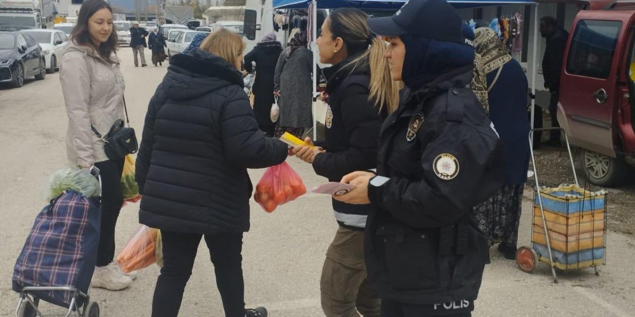 Gölpazarı'nda KADES Uygulaması Anlatıldı