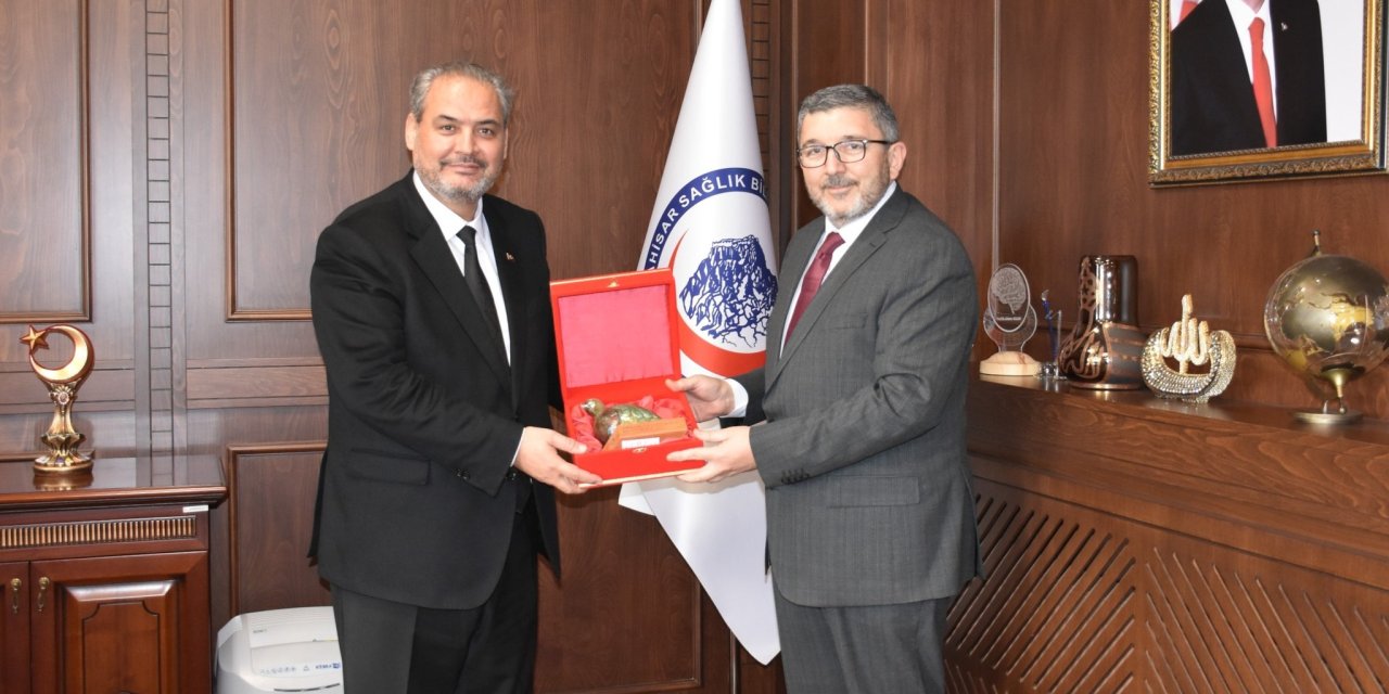 BŞEÜ Rektörü Prof. Dr. Zafer Asım Kaplancıklı’dan Afyonkarahisar Ziyareti