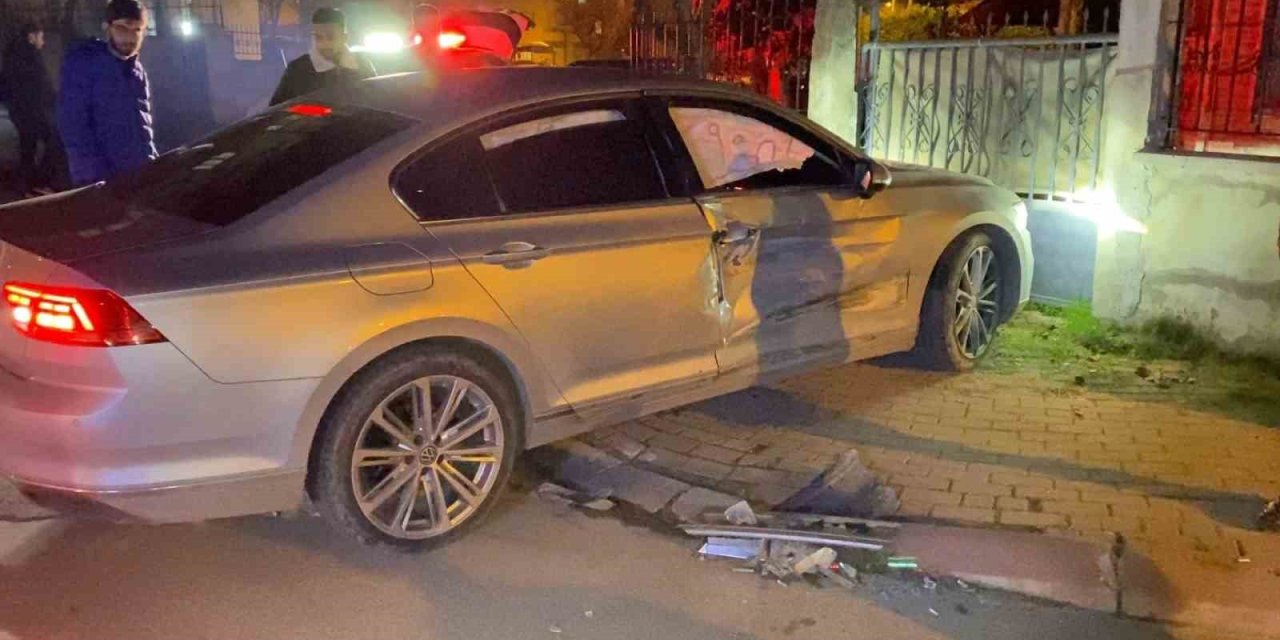 Yaşanan Trafik Kazasında 1 Kişi Yaralandı