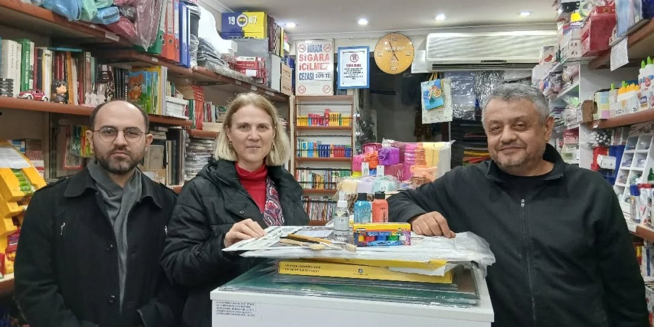 Kağıt atıklar eğitime dönüşmeye devam ediyor