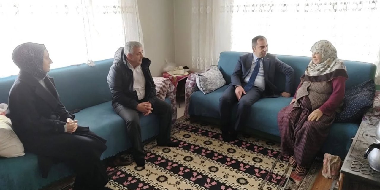 Kaymakam Uçar'dan Hane Ziyaretleri