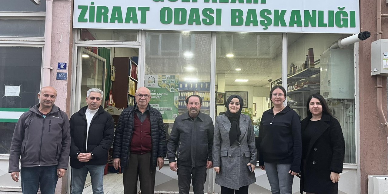 Kaymakam Kılıç Tarım Çalışmaları Hakkında Bilgi Aldı