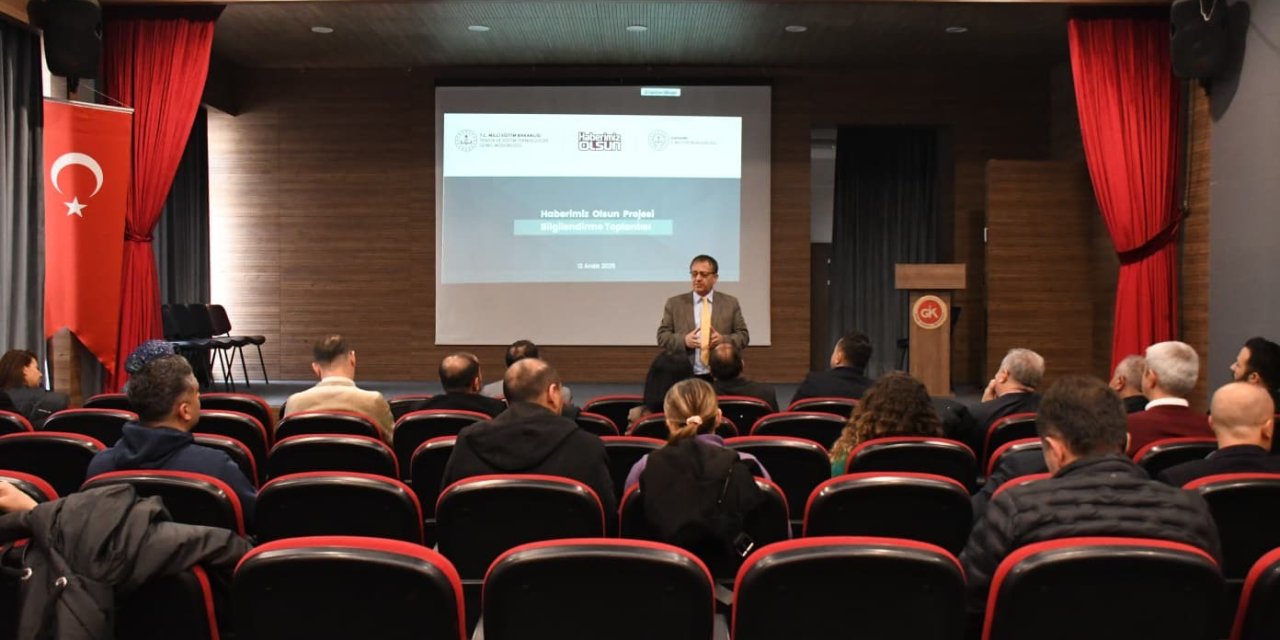 ’Haberimiz Olsun Projesi’ Kapsamında Toplantı Yapıldı