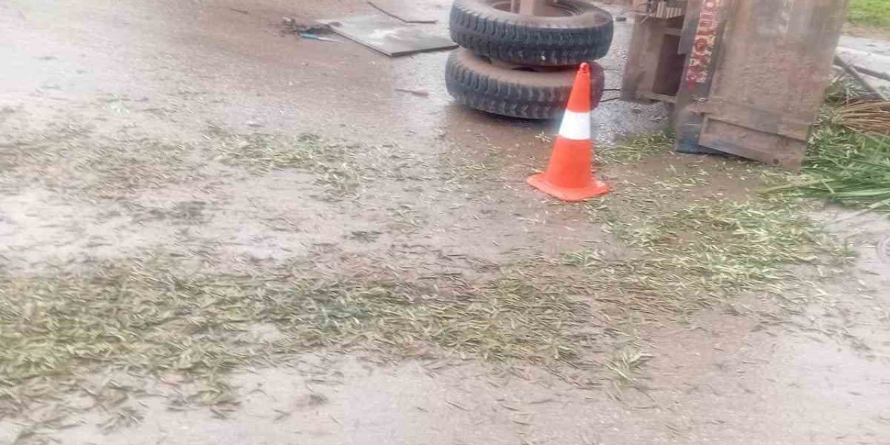 Belediyeye Ait Traktör Kaza Yaptı: 1 Ölü