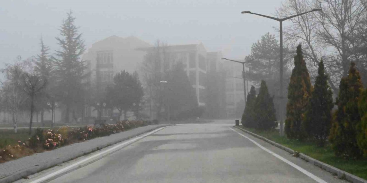 Eskişehir’in Yüksek Kesimlerinde Sis