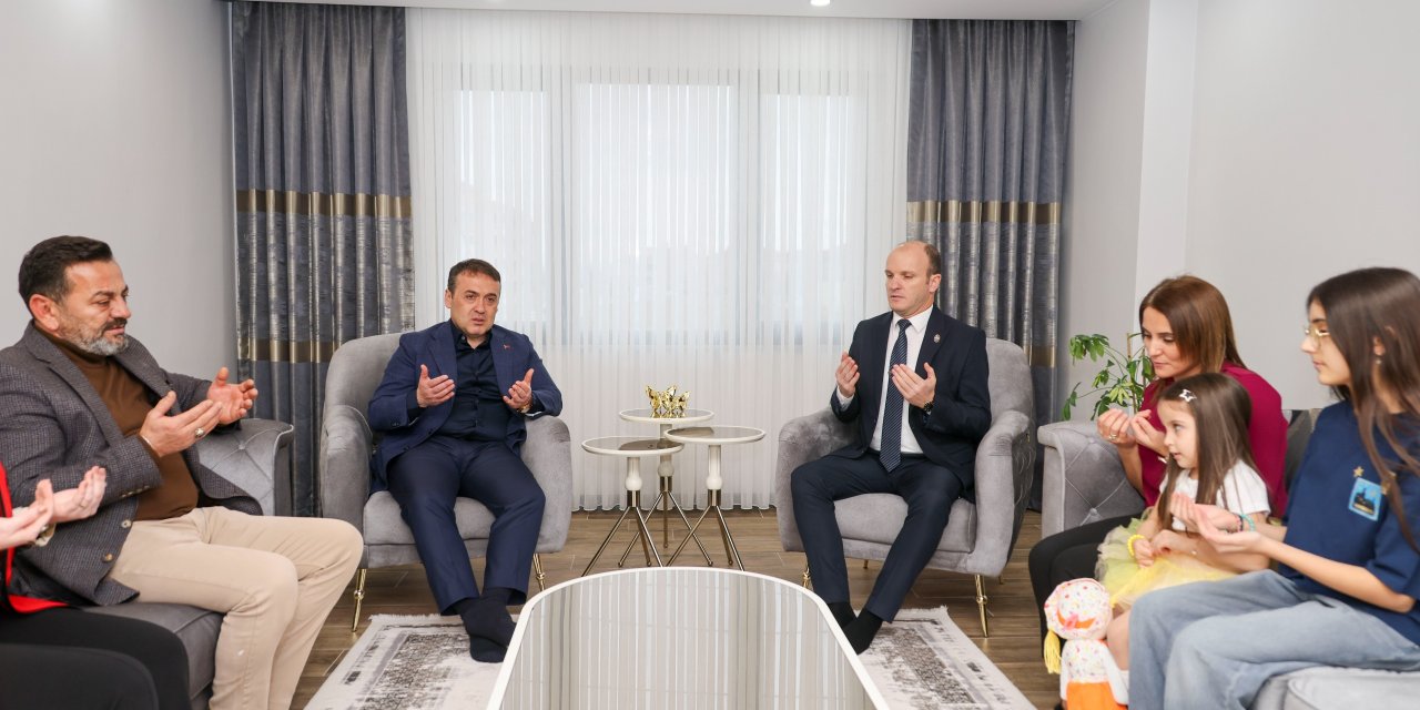 Vali Sözer’den Gazi Er’e ziyaret