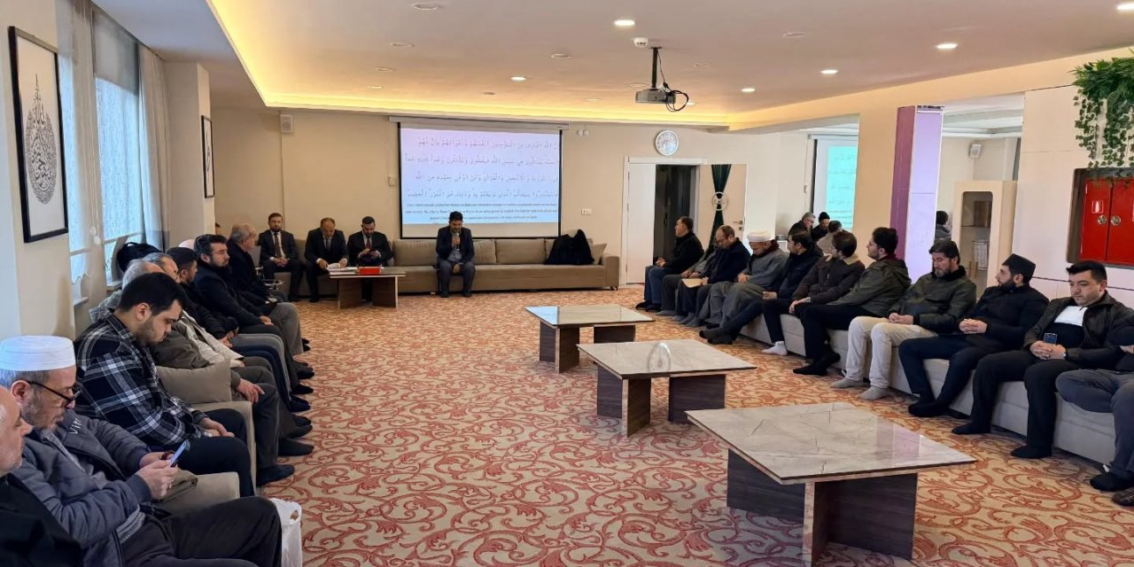 Bozüyük Müftülüğünde din hizmetleri ve faaliyetler değerlendirildi