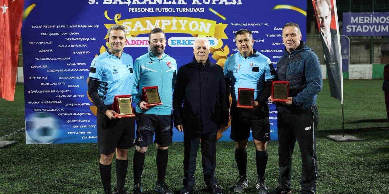 Başkanlık Kupası Personel Futbol Turnuvası’nda Şampiyonlar Belli Oldu