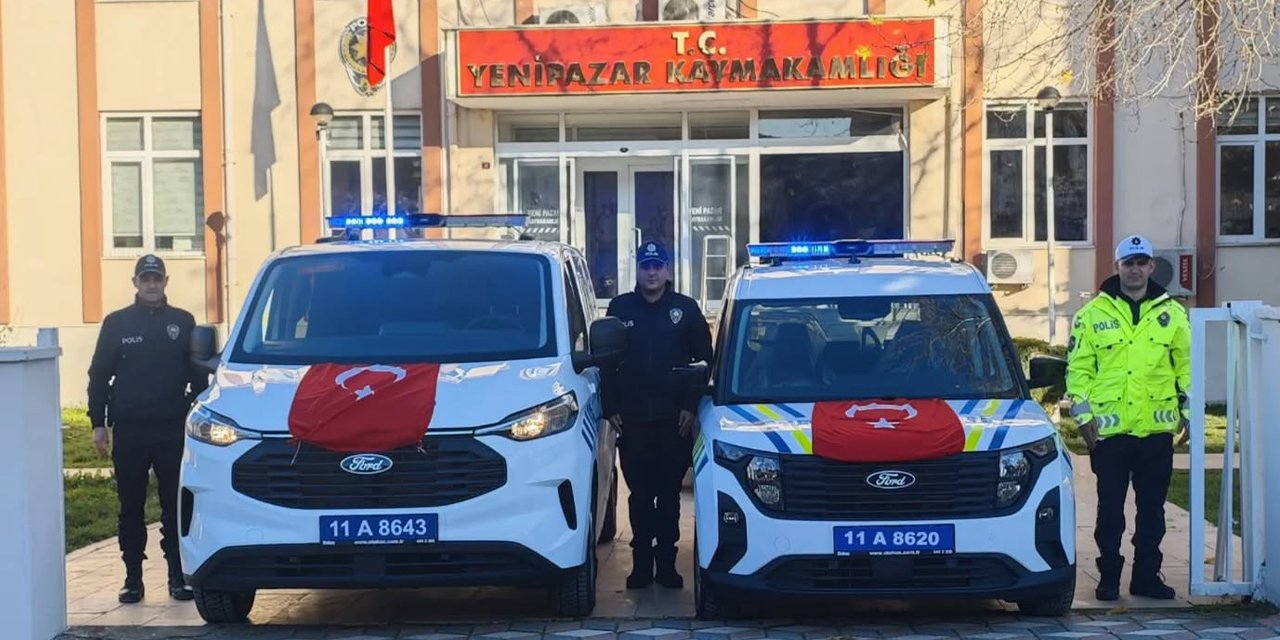 Yenipazar'da Yeni Araçlar Hizmete Alındı