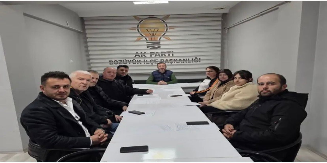 AK Parti Bozüyük'te İstişare Toplantısı
