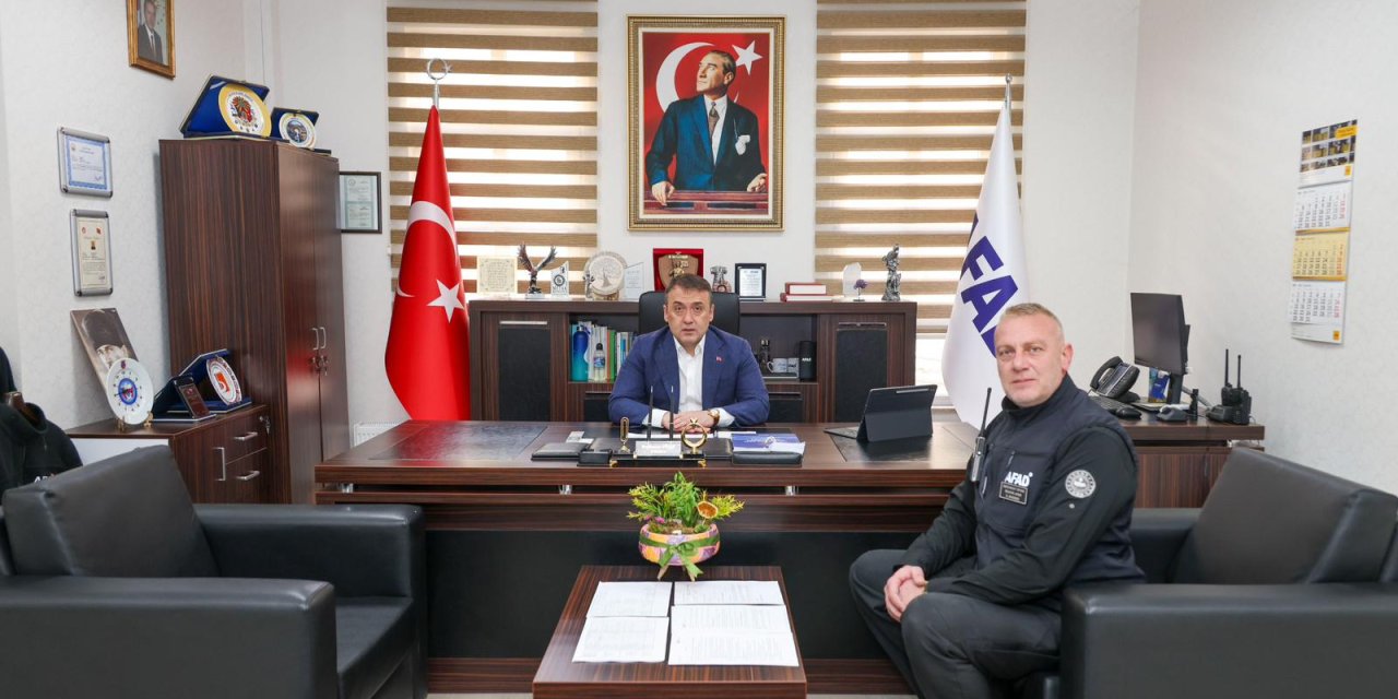 Vali Sözer'den AFAD'a ziyaret