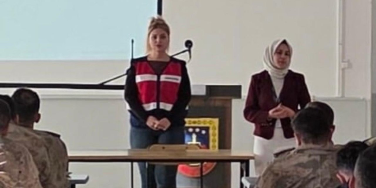 Jandarmadan "Madde Bağımlılığı İle Mücadele" konulu konferans