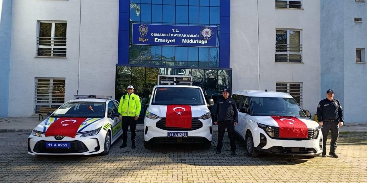 Osmaneli'nde Yeni Araçlar Hizmete Alındı