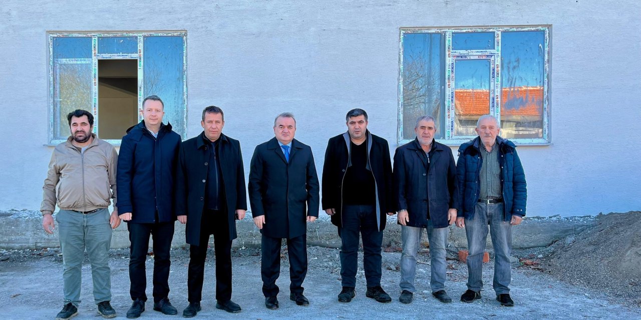 Kaymakam Öztürk Çalışmaları Yerinde İnceledi