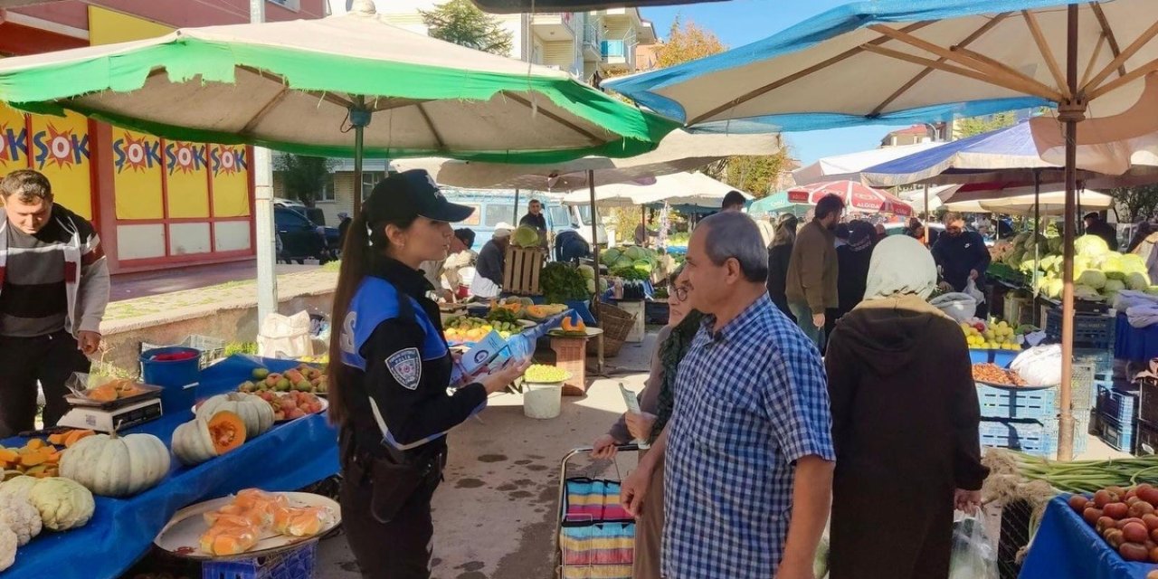 Semt Pazarlarında Güvenlik Bilgilendirmesi