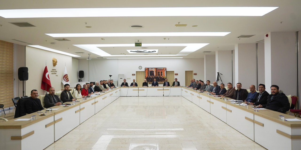 Yıl Boyunca Yapılan Çalışmalar Değerlendirildi