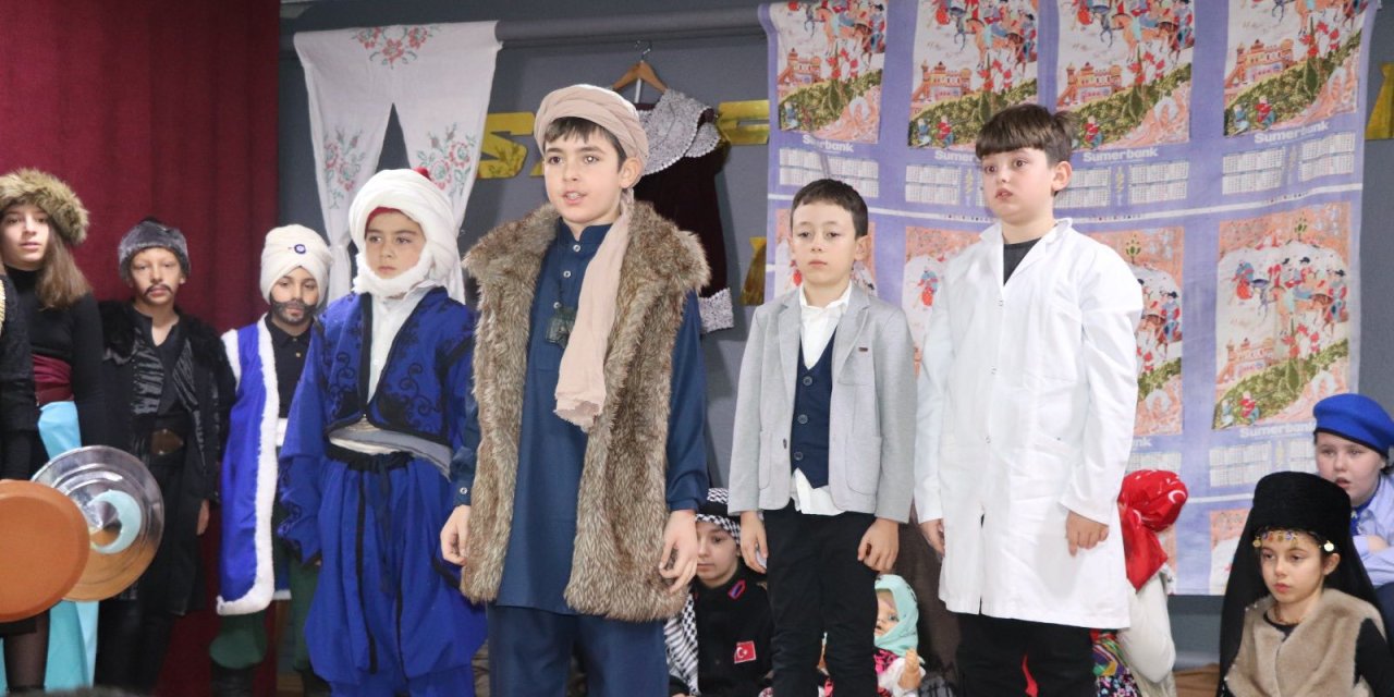 Yerli Malı Haftasında Öğrencilerden Renkli Etkinlik