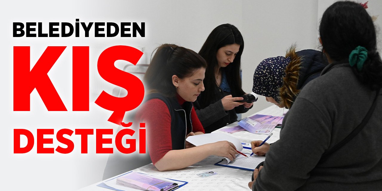 Belediyeden Kış Desteği