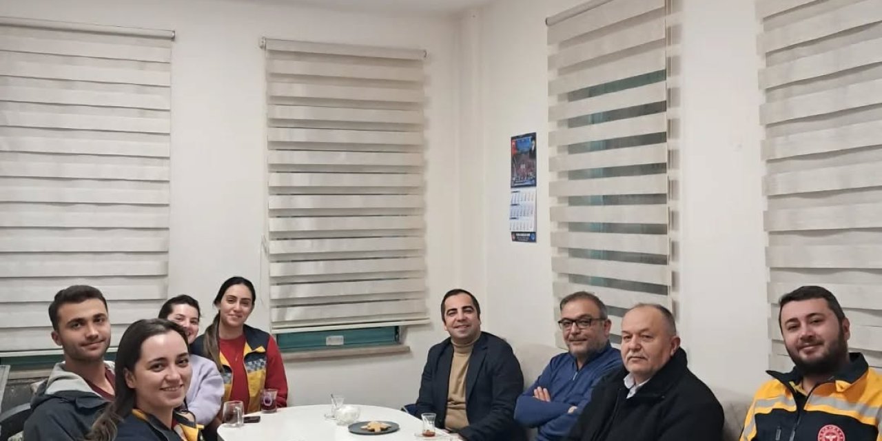 Kaymakam Uçar'dan Sağlık Çalışanlarına Ziyaret