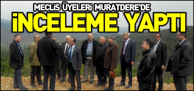 MECLİS ÜYELERİ MURATDERE’DE İNCELEME YAPTI