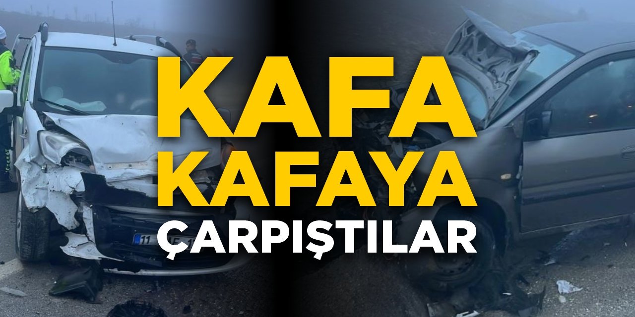 Kafa kafaya çarpıştılar