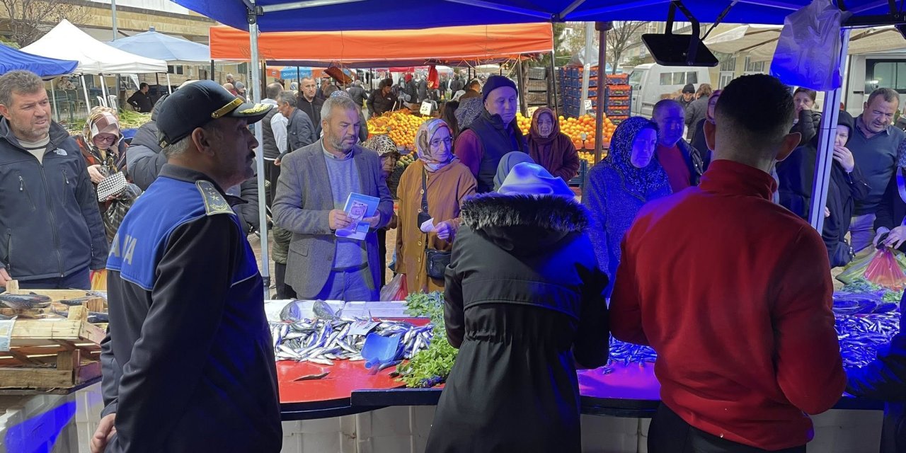 Osmaneli'nde Balık Tezgahlarına Denetim!