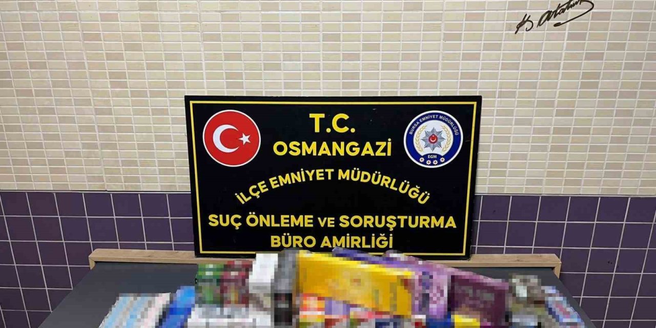 2 Bin Adet Gümrük Kaçağı Sigara Ele Geçirildi